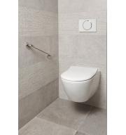 Wandhaltegriff für Bad und WC massiv aus Edelstahl